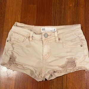 Beige shorts